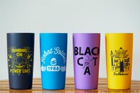 「となりのトトロ」「天空の城ラピュタ」「魔女の宅急便」「千と千尋の神隠し」のステンレスタンブラー。