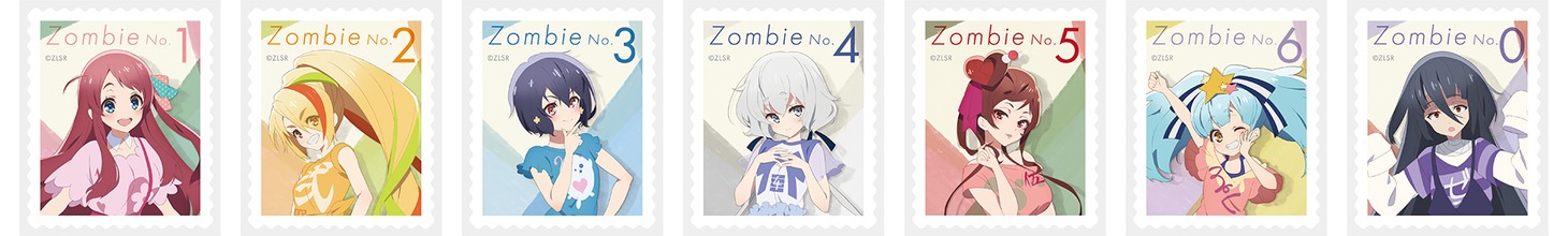 「TVアニメ ゾンビランドサガ リベンジ 大ゾンビィ展」対象グッズ購入でもらえるノベルティ。