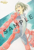 劇場版『Gのレコンギスタ III』「宇宙からの遺産」2週目の入場者特典「描き下ろしベルリ＆アイーダ ポストカードセット」。