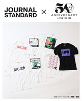 「ルパン3世×JOURNAL STANDARD アニメ化50周年記念企画Tシャツ」