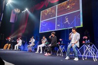 「SK∞ エスケーエイト 愛の仮面舞踏会（マスカレード）」の様子。