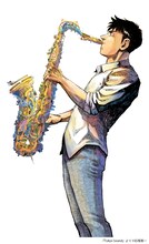 石塚真一の描き下ろし作品「Tokyo Sound」より。(c)石塚真一