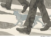 松本大洋の描き下ろし作品「東京の青猫」より。(c)松本大洋