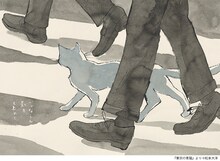 松本大洋の描き下ろし作品「東京の青猫」より。(c)松本大洋