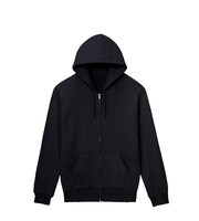 「兎丸比乃 バックプリントジップパーカー ＜断頭台＞」の表側。