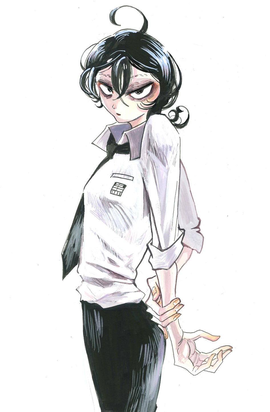 SANDA」キャラクターカット - 板垣巴留が週刊少年チャンピオンに