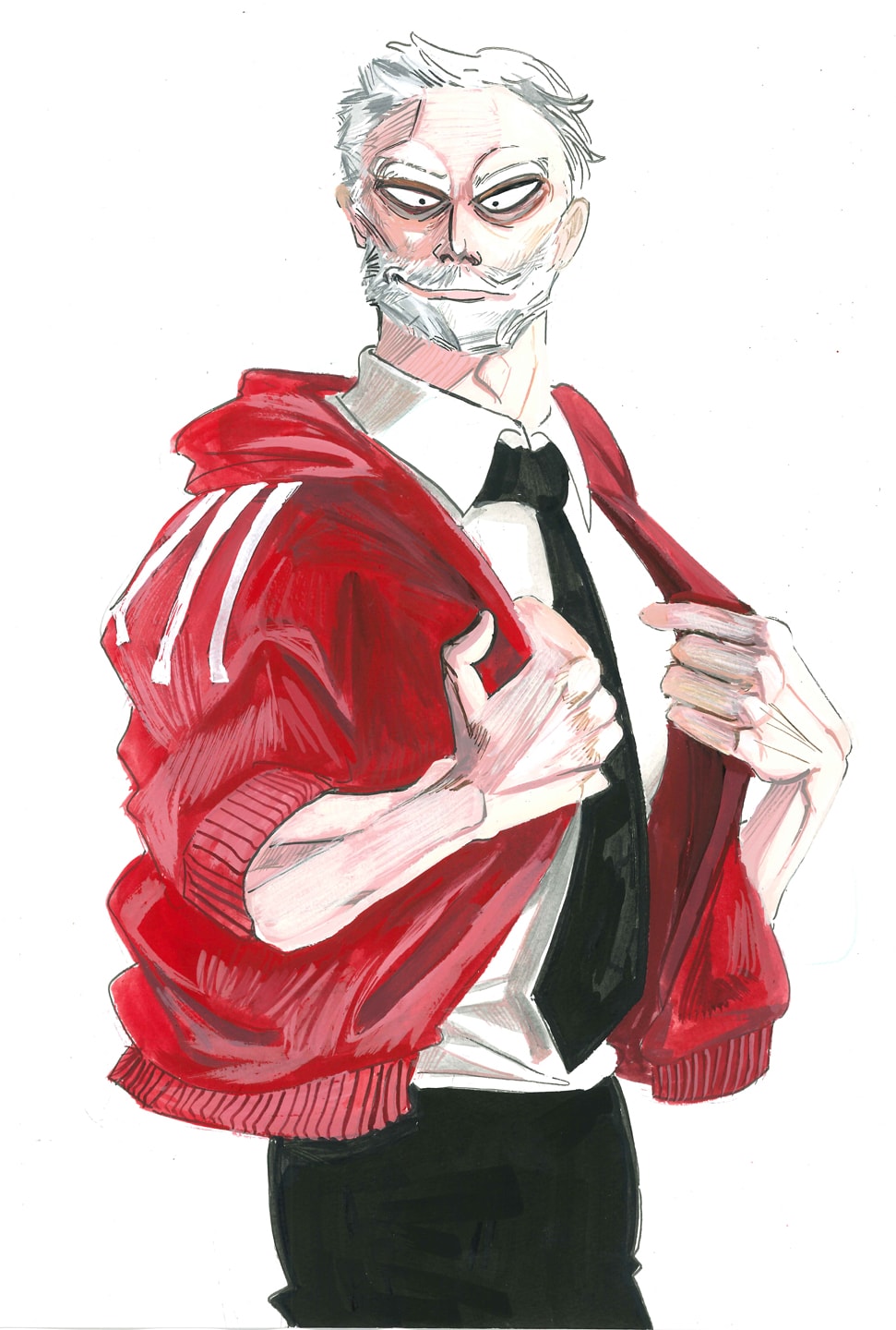 SANDA」キャラクターカット - 板垣巴留が週刊少年チャンピオンに帰還