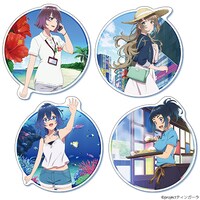 「オリジナルフレーム切手 白い砂のアクアトープ」のダイカットポストカード。