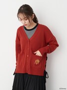 「サイドレースアップカーディガン」着用イメージ