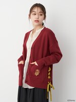 「サイドレースアップカーディガン」着用イメージ