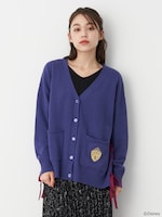 「サイドレースアップカーディガン」着用イメージ