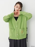 「サイドレースアップカーディガン」着用イメージ