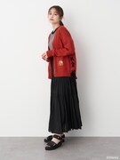 「サイドレースアップカーディガン」着用イメージ