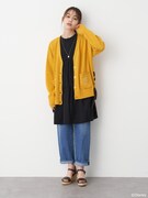 「サイドレースアップカーディガン」着用イメージ