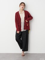 「サイドレースアップカーディガン」着用イメージ