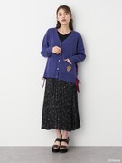 「サイドレースアップカーディガン」着用イメージ