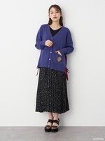 「サイドレースアップカーディガン」着用イメージ