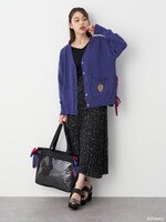 「サイドレースアップカーディガン」着用イメージ