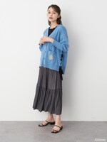 「サイドレースアップカーディガン」着用イメージ