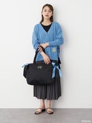 「サイドレースアップカーディガン」着用イメージ