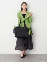 「サイドレースアップカーディガン」着用イメージ