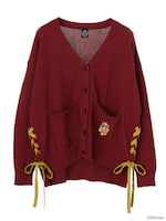 「サイドレースアップカーディガン」