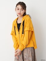 「フリルスリーブパーカー」着用イメージ