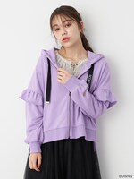 「フリルスリーブパーカー」着用イメージ