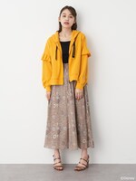 「フリルスリーブパーカー」着用イメージ