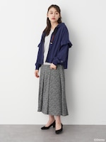 「フリルスリーブパーカー」着用イメージ