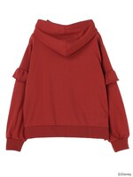 「フリルスリーブパーカー」