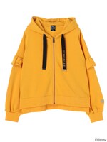 「フリルスリーブパーカー」