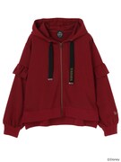 「フリルスリーブパーカー」