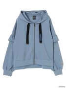 「フリルスリーブパーカー」