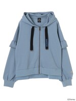 「フリルスリーブパーカー」