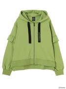 「フリルスリーブパーカー」