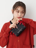 「サイドリボンポーチ」