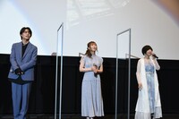 「劇場編集版 かくしごと ―ひめごとはなんですか―」舞台挨拶の様子。