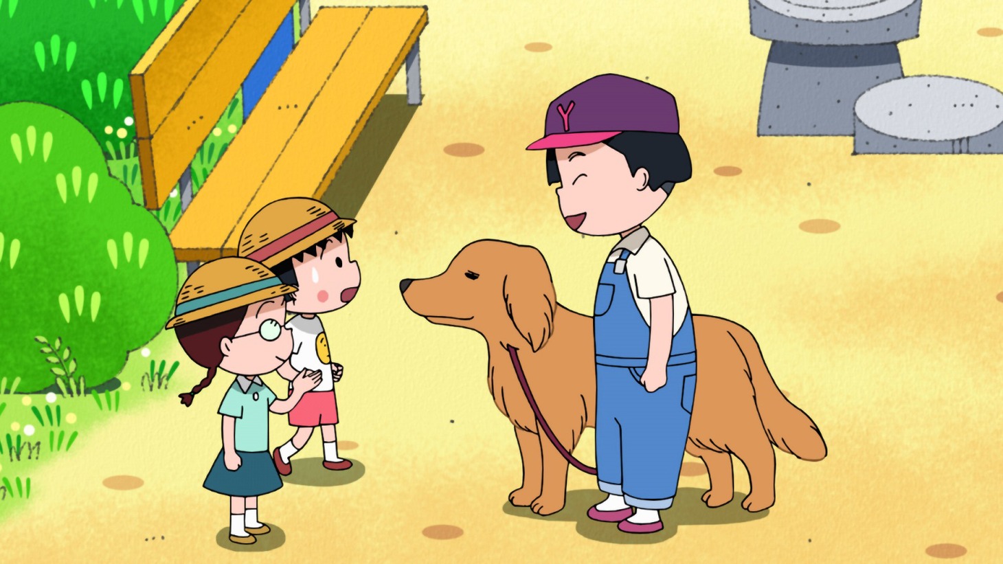 「まる子、楽しいお姉さんに出会う」より。 (c)さくらプロダクション/日本アニメーション