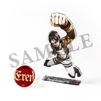 「アクリルスタンド＆メタルバッジセット エレン」