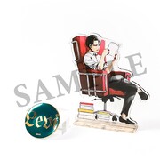 「アクリルスタンド＆メタルバッジセット リヴァイ」