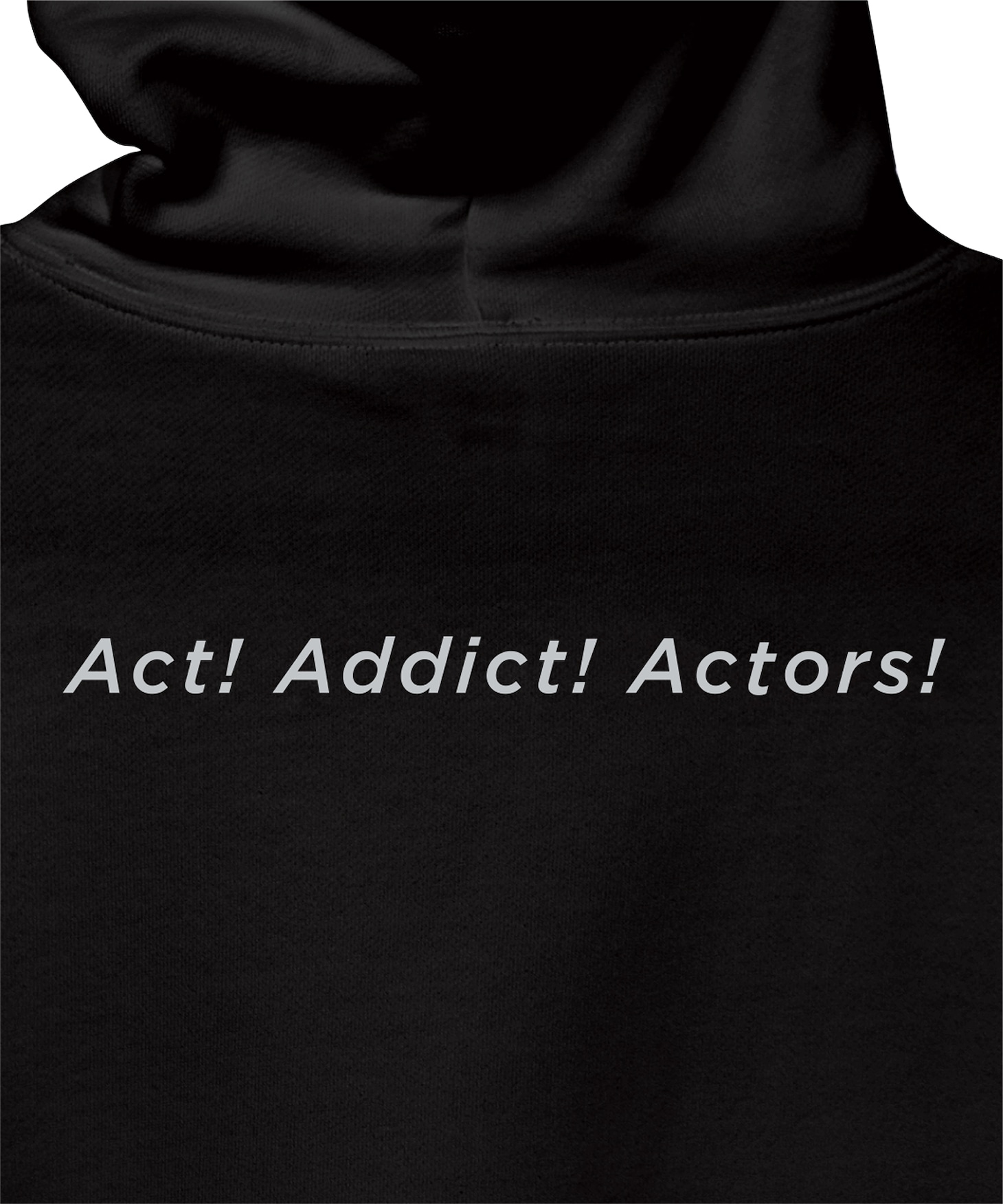 「A3! × ZOZOTOWN Flower icon hoodie」のバックプリント。