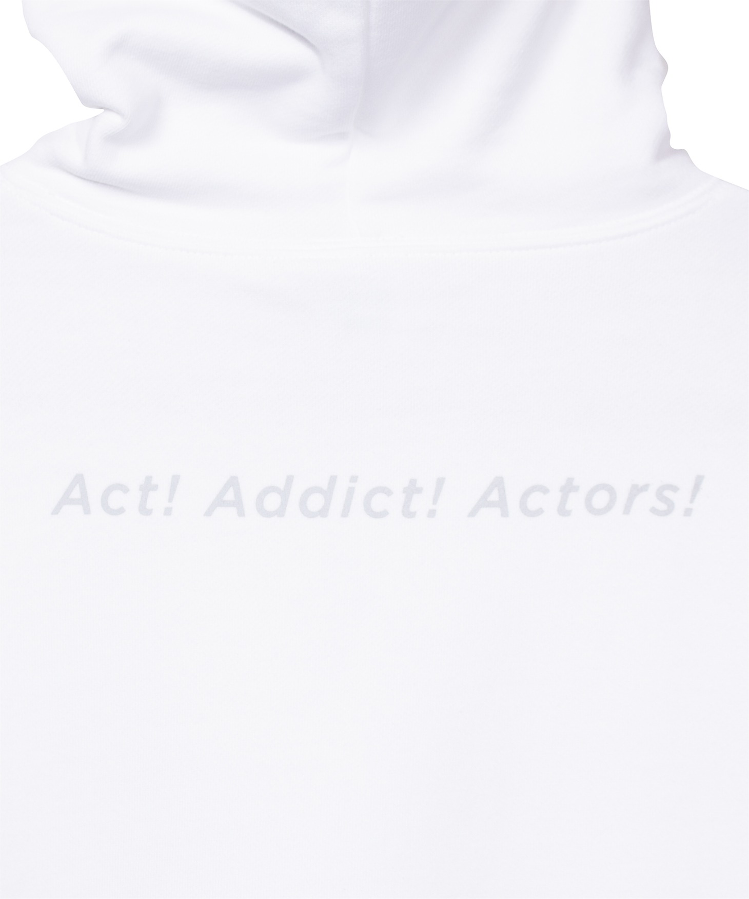 「A3! × ZOZOTOWN Flower icon hoodie」のバックプリント。