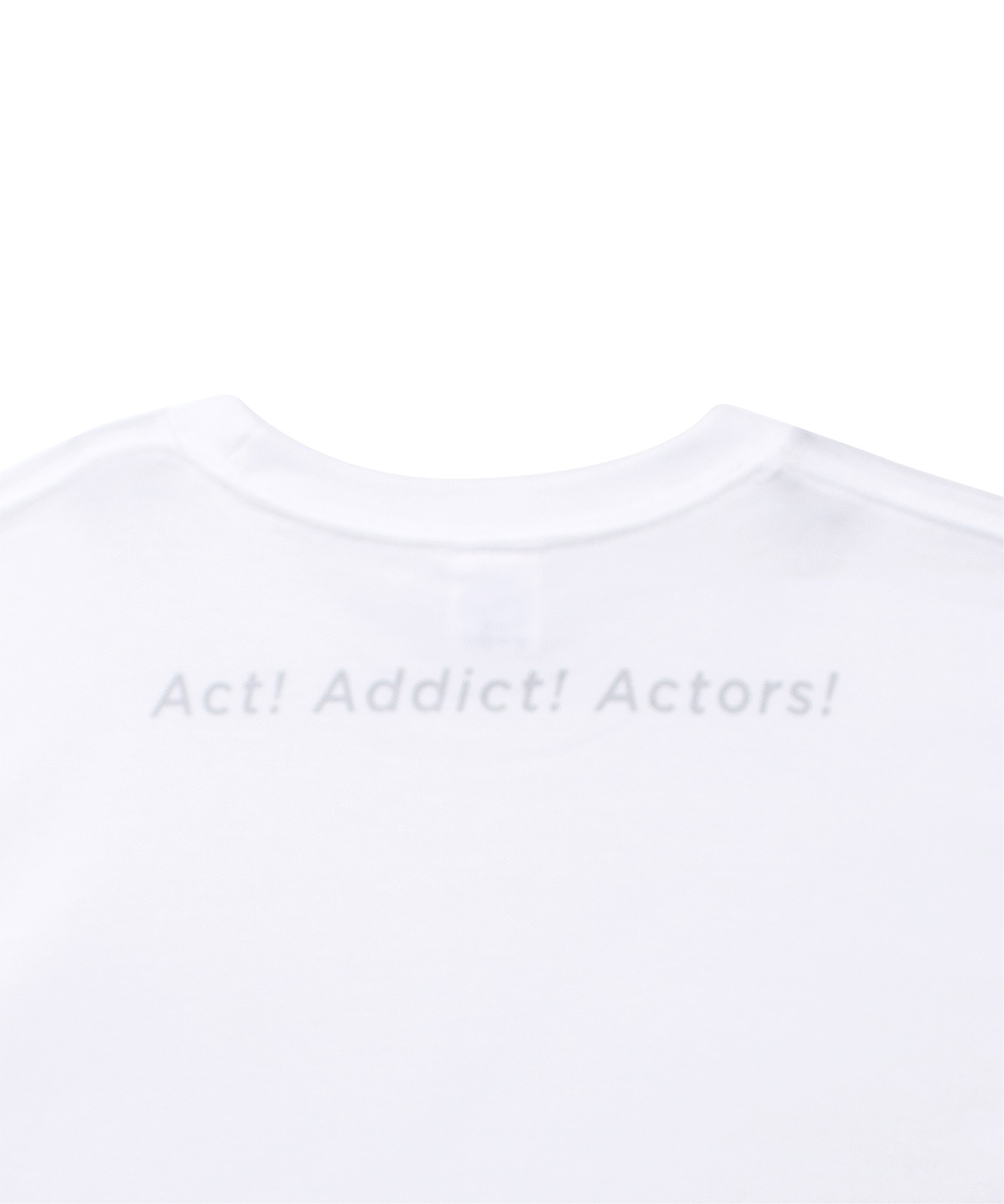 「A3! × ZOZOTOWN Pair Tee」のバックプリント。