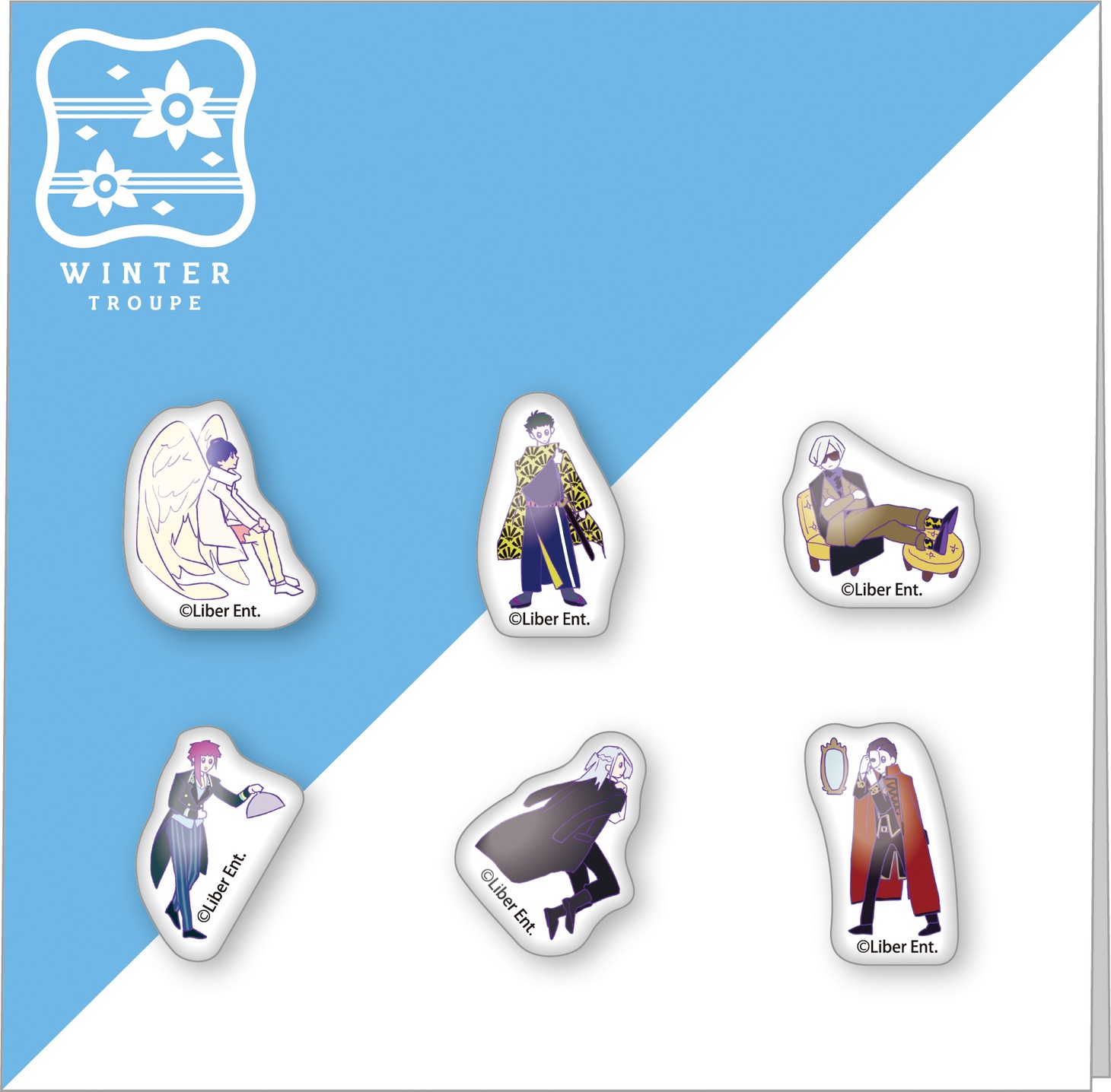 「A3! × ZOZOTOWN 限定オリジナルピンズセット 冬組」