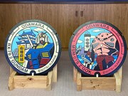 富野由悠季の出身地・小田原市にガンダムとシャア専用ズゴックのマンホール設置