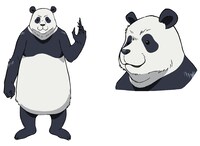 パンダの設定画。