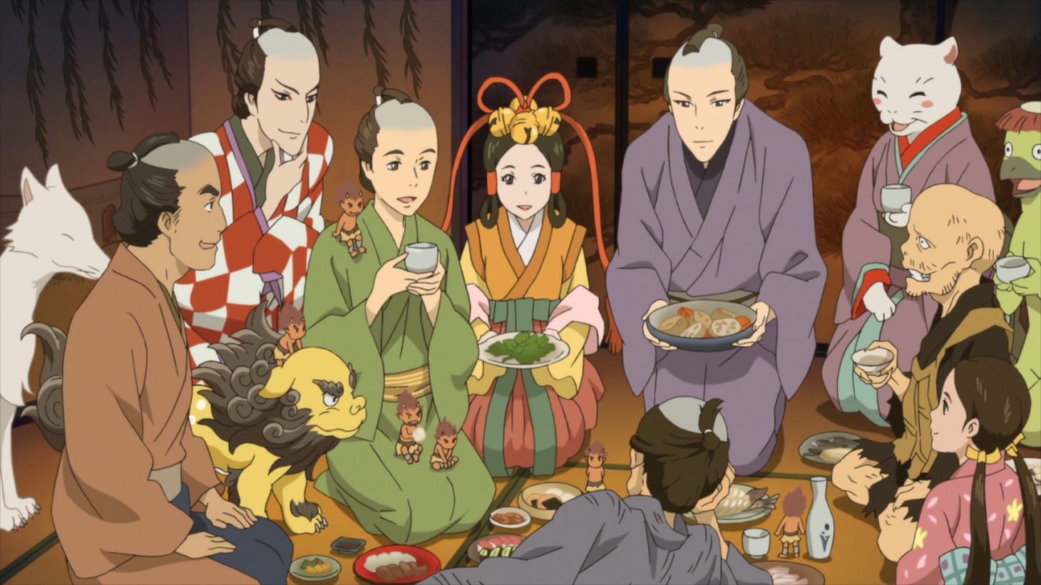 20周年記念スペシャルアニメ「しゃばけ」より。