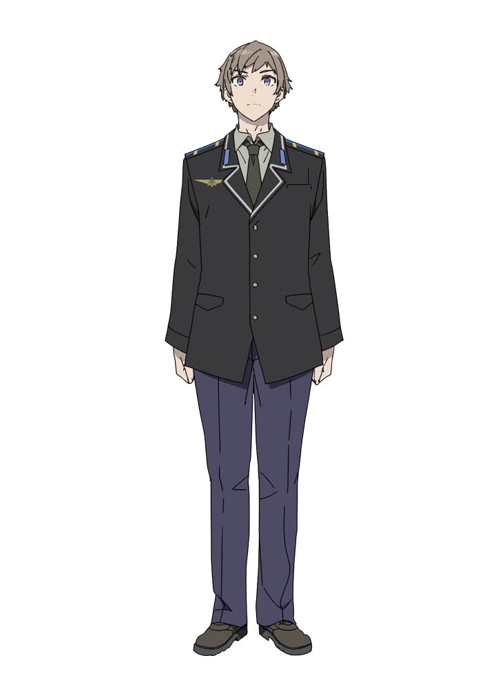 レフ・レプス（CV：内山昂輝）空軍中尉。子供のころから空を飛ぶことに憧れを抱き、宇宙飛行士候補生に志願した。正義感が強く、理不尽なことにはつい反発してしまう性格。