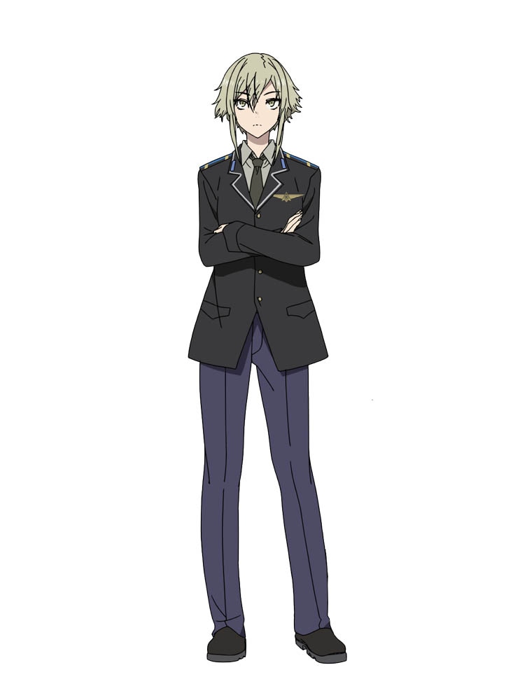 ローザ・プレヴィツカヤ（CV：小松未可子）宇宙飛行士候補生唯一の女性で空軍中尉。“サングラードの白薔薇”と称えられた、元エースパイロット。負けん気が強く、周囲の候補生にも厳しくあたりがち。